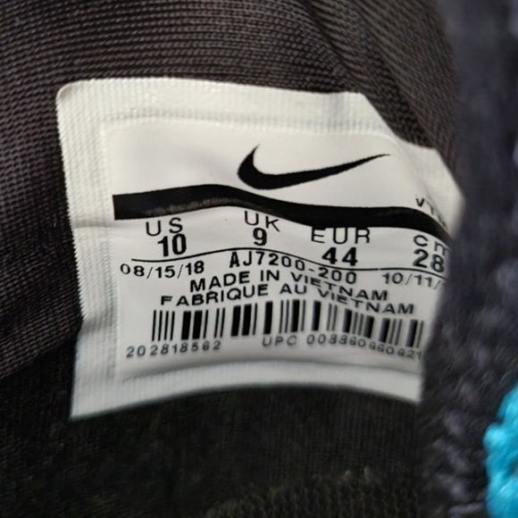 Nike Air Max 270 Bowfin Mens 10 Brown Blue Orange Trail Running Shoe AJ7200-200 - Picture 11 of 11